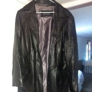 Wilson leather coat